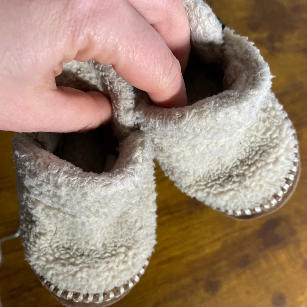 Ll bean slipper Booties toddler size 3-4 play condition